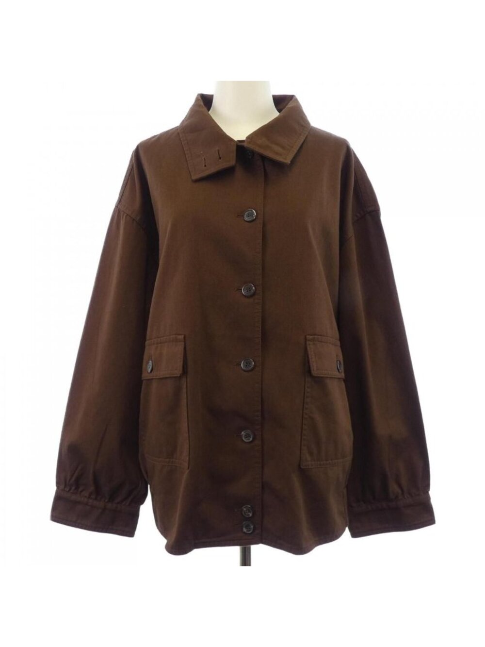 Prada Vintage Gabardine Cotton Shirt Jacket